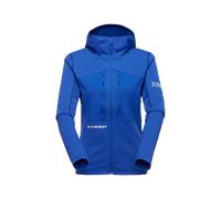 Mammut Durable, breathable mountaineering midlayer Eiger Nordwand Advanced ML Hooded Jacket Women - eiger blue, S