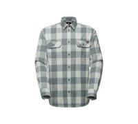 Mammut Durable hemp flannel Tamaro Longsleeve Shirt Men - silver sage-strata, XL