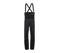 Mammut Eco-conscious freeride hardshell bib pants Haldigrat HS Bib Pants Men - black, UK 34 S, short