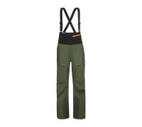 Mammut Eco-conscious freeride hardshell bib pants Haldigrat HS Bib Pants Women - dark marsh, UK 10, normal