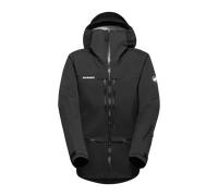 Mammut Eco-conscious freeride hardshell jacket Haldigrat HS Hooded Jacket Men - black, M