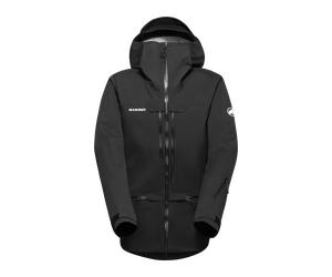 Mammut Eco-conscious freeride hardshell jacket Haldigrat HS Hooded Jacket Men - black, M