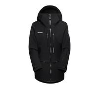 Mammut Eco-conscious freeride hardshell jacket Haldigrat HS Hooded Jacket Women - black, L
