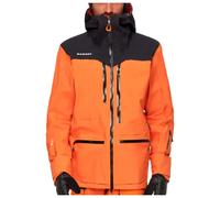 Mammut - Eiger Free Pro Hardshell Hooded Jacket - Waterproof jacket size XL, orange