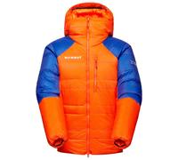 Mammut - Men's goose down Insulated jacket for Mountaineering - Eiger Nordwand Advanced Down IN Hooded Jkt Men Eiger Orange/Blue for Men - Size L Orange L