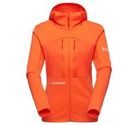 Mammut Durable, breathable mountaineering midlayer Eiger Nordwand Advanced ML Hooded Jacket Women - eiger orange, L