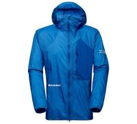 Mammut - Eiger Nordwand Advanced Windbreaker Hooded Jacket - Softshell jacket size S, blue