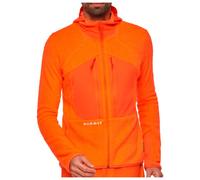 Mammut - Eiger Nordwand Pro Midlayer Air Hooded Jacket - Fleece jacket size S, orange