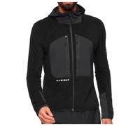 Mammut - Eiger Nordwand Pro Midlayer Air Hooded Jacket - Fleece jacket size XXL, black