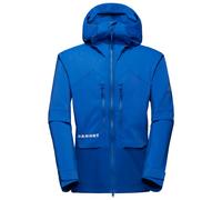 Mammut Weatherproof mountaineering softshell Eiger Nordwand Pro SO Hooded Jacket Men - eiger blue, M