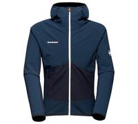 Mammut - Eiger Speed ML Hybrid Hooded Jacket - Fleece jacket size XL, blue