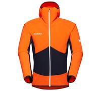 Mammut - Eiger Speed ML Hybrid Hooded Jacket - Fleece jacket size XL, orange