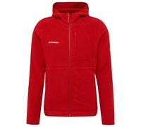 Mammut - Falera Pro Midlayer Hooded Jacket - Fleece jacket size M, red