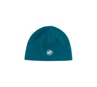 Mammut Finely woven knitted beanie with fleece lining Sublime Beanie - deep teal, one size
