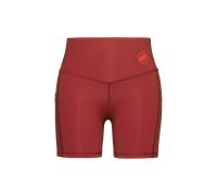 Mammut Fitted sport shorts Massone Short Tights Women - dark red, XL