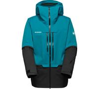 Mammut - Freeride Jacket - Haldigrat HS Hooded Jacket Men Deep Teal Black for Men - Size L - Blue Blue L