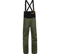 Mammut - Freeride Ski Salopettes - Haldigrat HS Bib Pants Men Dark Marsh for Men in Softshell - Size S - Khaki Khaki S
