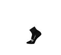 Mammut Fully cushioned, breathable hiking socks Hiking Full Cushion Quarter Socks - black-white, M/39-41