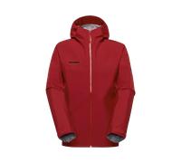 Mammut Functional 3-layer GORE-TEX hiking jacket Crater Light HS Hooded Jacket Men - dark red, S