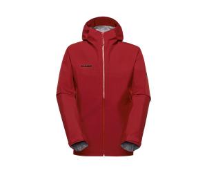Mammut Functional 3-layer GORE-TEX hiking jacket Crater Light HS Hooded Jacket Men - dark red, XL