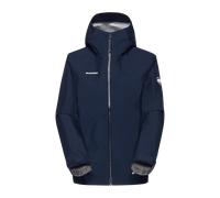 Mammut Functional 3-layer GORE-TEX hiking jacket Crater Light HS Hooded Jacket Women - marine, XL