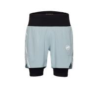 Mammut Functional trail running shorts Aenergy TR 2 in 1 Shorts Men - nebla-black, UK 40
