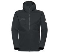 Mammut - Granite Softshell Hooded Jacket - Softshell jacket size XL, black