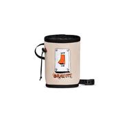 Mammut Gym Print Chalk Bag | Climbing Accessories, With Brush Holder & Phone Pocket | One Size, Black