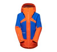 Mammut Heavy-duty GORE-TEX Pro mountaineering jacket Eiger Nordwand Pro HS Hooded Jacket Women - eiger orange-eiger blue, M