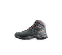 Mammut High-quality leather hiking boot Mercury IV Mid LTH Men - black-hot red, UK 10.5