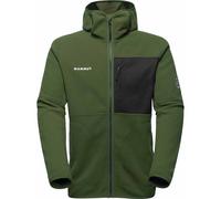 Mammut - Hiking Fleeces - Tamaro ML Hooded Jacket Men Dark Marsh Black for Men in Recycled Polyester - Size L - Green Green L