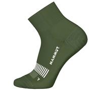 Mammut - Hiking Full Cushion Quarter - Walking socks size 36-38, olive