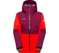 Mammut - Hiking Jacket - Linard Guide HS Hooded Jacket Women Mammut Red Vin for Women - Size S - Burgundy Burgundy S