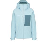 Mammut - Insulated and Waterproof Thermal Ski Jacket - Men's - Stoney HS Thermo Hooded - Stoney HS Thermo Hooded Jacket Men Nebla Strata for Men - Size L - Grey Grey L