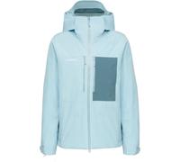 Mammut - Insulated and Waterproof Thermal Ski Jacket - Men's - Stoney HS Thermo Hooded - Stoney HS Thermo Hooded Jacket Men Nebla Strata for Men - Size XL - Grey Grey XL