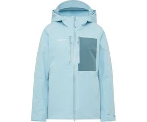 Mammut - Insulated and Waterproof Thermal Ski Jacket - Men's - Stoney HS Thermo Hooded - Stoney HS Thermo Hooded Jacket Women Nebla Strata for Women - Size M - Grey Grey M