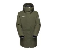 Mammut Insulated, waterproof everyday down parka Treeline HS Thermo Hooded Parka Women - dark marsh, XL