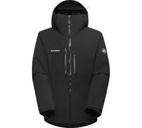 Mammut - Insulating and waterproof thermal ski jacket - Stoney HS Thermo Hooded Jacket Men Black for Men - Size S Black S