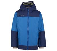 Mammut - Kid's Treeline Hardshell Thermo Hooded Jacket - Waterproof jacket size 128, blue