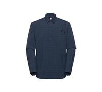 Mammut Lenni Long Sleeve Shirt Blue M Man