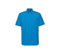 Mammut Lenni Short Sleeve Shirt Blue S Men