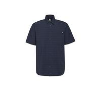 Mammut Lenni Shirt Men | Outdoor Clothing for Hiking, with Sun Protection | Marine-Black, S