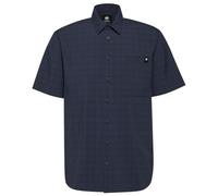 Mammut Lenni Shirt Men | Outdoor Clothing for Hiking, with Sun Protection | Marine-Black, S