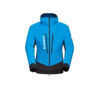 Mammut Light softshell to protect against wind and weather Aenergy SO Hybrid Hooded Jacket Men - glacier blue-black, S