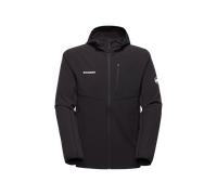 Mammut Lightweight and versatile midlayer for mountain sports Madris Light ML Hooded Jacket Men - black, XXL