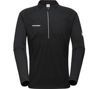 Mammut - Lightweight breathable T-shirt - Aenergy FL Half Zip Longsleeve Men Black for Men - Size XL Black XL