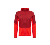 Mammut Lightweight, thermoregulating ski touring midlayer Aenergy ML Hybrid Hooded Jacket Men - dark red- red, L