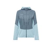 Mammut Lightweight, thermoregulating ski touring midlayer Aenergy ML Hybrid Hooded Jacket Women - strata-nebla, XS