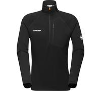 Mammut - Lightweight zip-up fleece - Aenergy Light ML Half Zip Pull Men Black for Men in Recycled Polyester - Size XL Black XL
