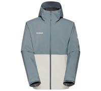 Mammut - Linard Light Hardshell Hooded Jacket - Waterproof jacket size S, grey